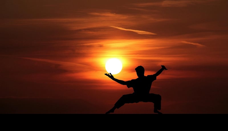 Tai Chi at sunrise